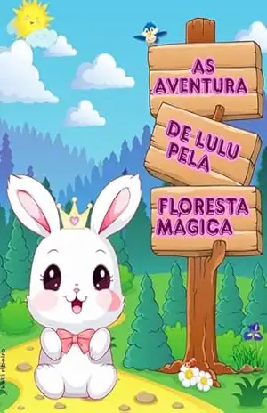 Capa do livro As aventuras de lulu pela floresta magica - kelli  ribeiro