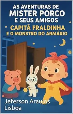 As Aventuras de Mister Porco e Seus Amigos: Livro 1: Capitã Fraldinha e o Monstro do Armário - Jeferson Araujos Lisboa As Aventuras de Mister Porco e Seus Amigos: Livro 1: Capitã Fraldinha e o Monstro do Armário - Jeferson Araujos Lisboa