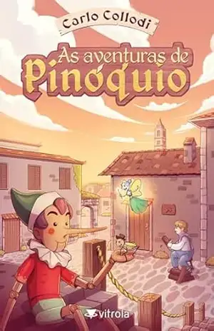 Capa do livro As aventuras de Pinóquio - Carlo Collodi