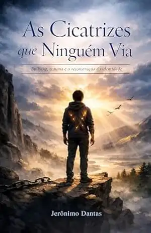 Capa do livro As Cicatrizes que Ninguém Via: Bullying, trauma e a reconstrução da identidade - Jeronimo Cavalcante Dantas da silva