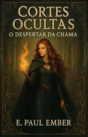Capa do livro As Cortes Ocultas: O Despertar da Chama - Elijah P. Ember