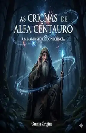 Capa do livro As Crianças de Alfa Centauro: Uma Fábula para Salvar o Mundo - OMNIA ORIGINE