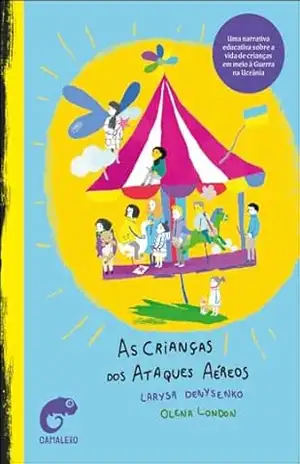 Capa do livro As crianças dos ataques aéreos - Larysa Denysenko