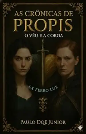 Capa do livro As Cronicas de Propis: O Véu e a Coroa - Paulo DQE Junior