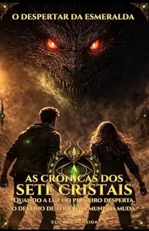 Capa do livro As Crônicas dos Sete Cristais: O Reino da Esmeralda - Eliezer Almeida