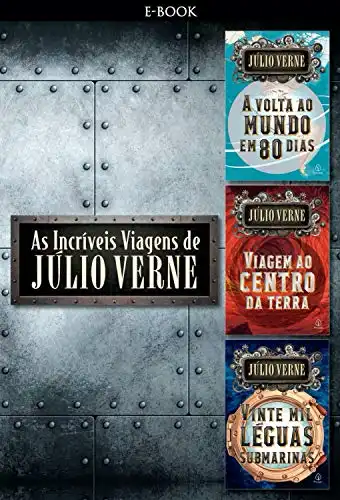 Baixar As Incríveis Viagens de Júlio Verne (Clássicos da literatura mundial) pdf, epub, mobi, eBook