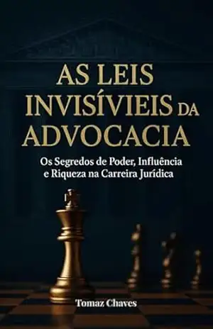 Capa do livro As Leis Invisíveis da Advocacia: Os Segredos de Poder, Influência e Riqueza na Carreira Jurídica - Tomaz Chaves