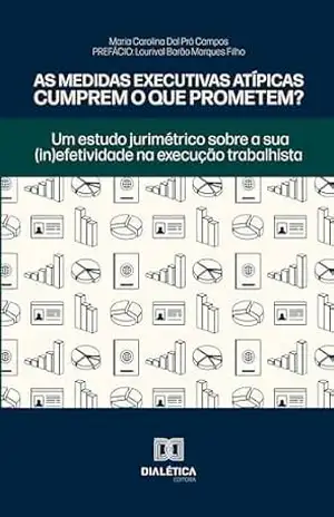 Capa do livro As medidas executivas atípicas cumprem o que prometem?: Um estudo jurimétrico sobre a sua (in)efetividade na execução trabalhista - Maria Carolina Dal Prá Campos