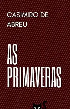 Capa do livro As Primaveras - Casimiro de Abreu