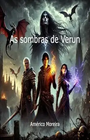 Capa do livro As Sombras De Verun - Américo Moreira