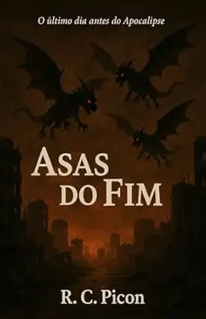 Capa do livro Asas do Fim - R. C.  Picon