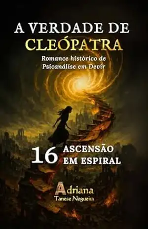Capa do livro ASCENSÃO EM ESPIRAL: Romance histórico de Psicanálise em Devir (A VERDADE DE CLEÓPATRA Livro 16) - Adriana Tanese Nogueira