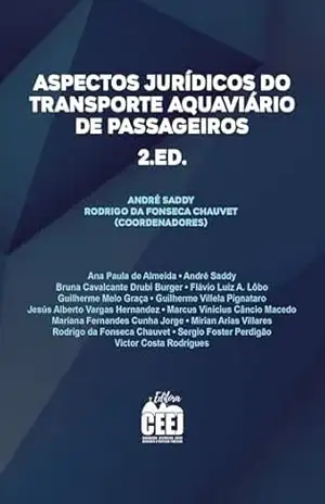 Capa do livro Aspectos jurídicos do transporte aquaviário de passageiros - André Saddy