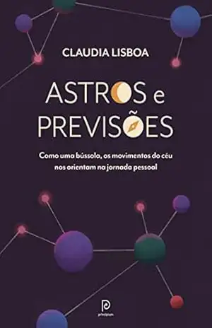 Capa do livro Astros e previsões - Claudia Lisboa