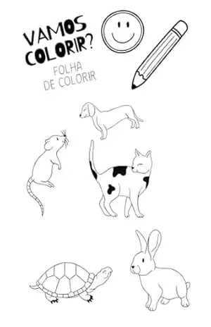 Atividade Escolar Imprimível Preta e Branca de Animais para Colorir – Roberto Souza Atividade Escolar Imprimível Preta e Branca de Animais para Colorir – Roberto Souza