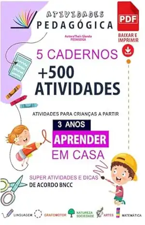 Atividades Infantil 3 para Imprimir (3 anos): Atividades Pedagógica Infantil 3 em PDF (Atividades da Educação Infantil) – Thaís Glenda