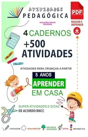 Atividades Infantil 5 para Imprimir (5 anos): Atividades Pedagógica Infantil 5 em PDF (Atividades da Educação Infantil) – Thaís Glenda