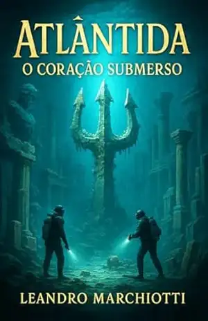Capa do livro Atlântida: O Coração Submerso - Leandro Marchiotti