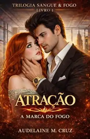 Capa do livro ATRAÇÃO: A MARCA DO FOGO (SANGUE & FOGO Livro 1) - AUDELAINE MIRANDA DA CRUZ