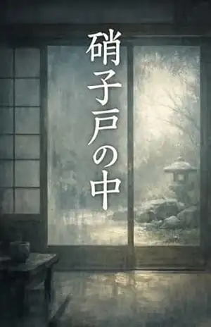 Capa do livro Atrás da porta de vidro - Natsume Natsume Soseki