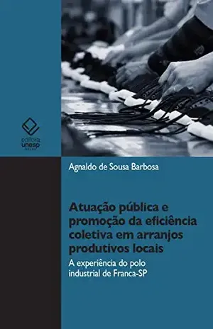 Capa do livro Atuação pública e promoção da eficiência coletiva em arranjos produtivos locais - Agnaldo de Sousa Barbosa