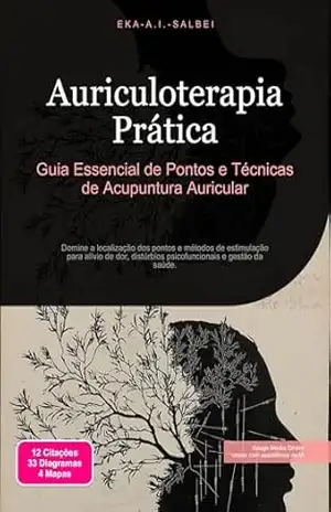 Capa do livro Auriculoterapia Prática: Guia Essencial de Pontos e Técnicas de Acupuntura Auricular - Eka A.I. Salbei