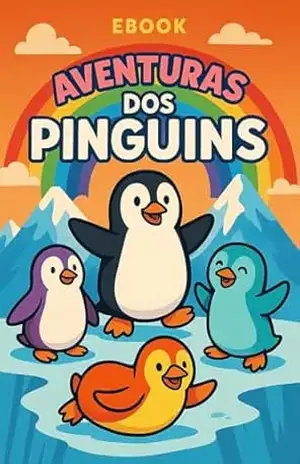 Aventura dos Pinguins: Para Colorir – Kariane Damasceno
