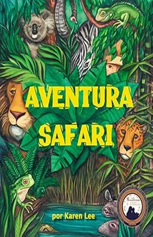Capa do livro Aventura Safari (ABC Safari in Portuguese) - Karen Lee