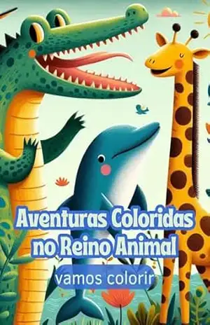 Aventuras Coloridas no Reino Animal: Vamos Colorir – LIVIO FERSON Aventuras Coloridas no Reino Animal: Vamos Colorir – LIVIO FERSON