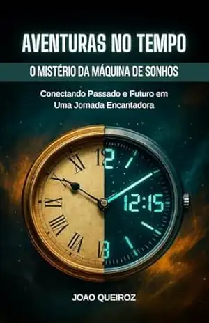 Capa do livro Aventuras no Tempo O Mistério da Máquina de Sonhos: Conectando Passado e Futuro em Uma Jornada Encantadora - João  Queiroz