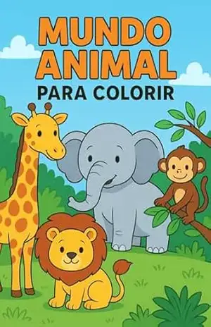 Aventuras Selvagens para Colorir – Wendreu Alvares