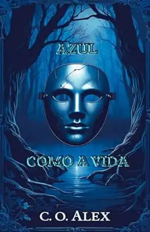 Capa do livro Azul como a vida - Alexandre Cristóvão Oliveira Silva