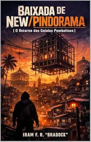 Capa do livro BAIXADA DE NEW/PINDORAMA [O Retorno das Gaiolas Pombalinas]: [O Retorno das Gaiolas Pombalinas] (Pós/Punk) - Iram  "Bradock"