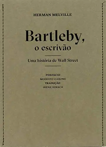 Baixar Bartleby, o escrivão – uma história de Wall Street pdf, epub, mobi, eBook