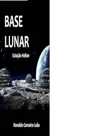 Capa do livro Base Lunar: Ecos do amanhã - Ronaldo Carneiro Leão