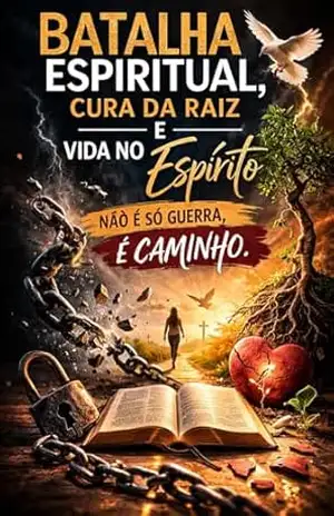 Capa do livro Batalha Espiritual, Cura da Raiz e Vida no Espírito.: NÃO É SÓ GUERRA, É CAMINHO. - Kary  Lopes
