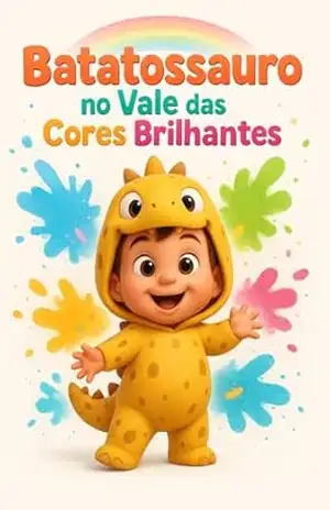 Capa do livro Batatossauro: No Vale das Cores Brilhantes - Mathäus  Cesar