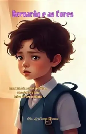 Capa do livro Bernardo e as cores: Uma jornada sensorial pelo olhar de uma criança autista (Bernardo, o Menino Autista e seus desafios Livro 1) - Luz Luz