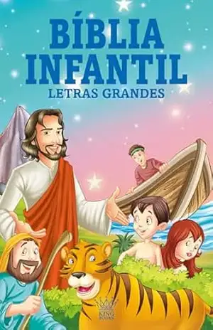Capa do livro Bíblia Infantil – Letras Grandes - King Books