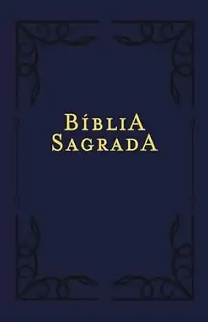 Capa do livro Bíblia NVI, Letra Sênior, Capa azul - Thomas Nelson Brasil