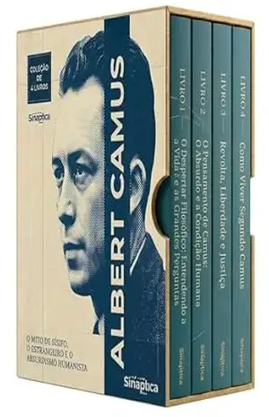 Biblioteca Albert Camus – 4 Livros – Um guia prático para lidar com a existência, desenvolver equilíbrio emocional e pensar com nitidez: Filosofia e Desenvolvimento Pessoal – Sináptica