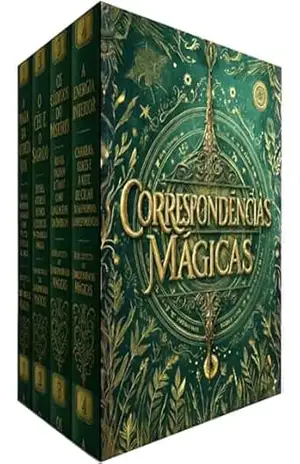 Biblioteca de Correspondências Mágicas – 4 Livros – Uma Enciclopédia de Símbolos, Energias e Conexões Sagradas: Ferramentas, Correspondências e Saberes para o Praticante Mágico – Biblioteca Quântica