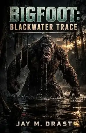 Capa do livro BIGFOOT: BLACKWATER TRACE (Bigfoot Slasher Stories: Season 5 Livro 3) - Jay M. Drast