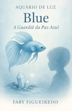 Capa do livro Blue – A Guardiã da Paz Azul (Aquário de Luz Livro 2) - Faby Figueiredo