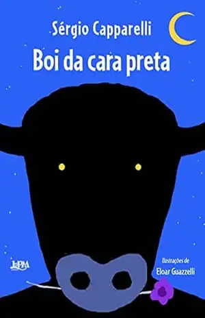 Capa do livro Boi da cara preta: Poesias - Sérgio Capparelli