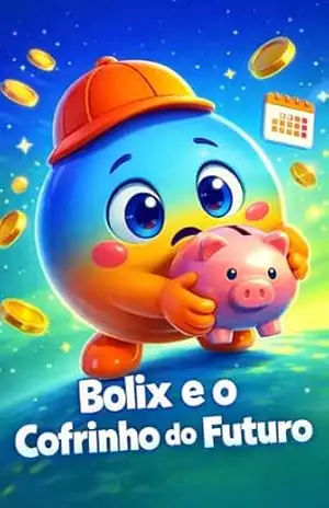 Capa do livro Bolix e o Cofrinho do Futuro: Um livro infantil–juvenil que ensina educação financeira de forma simples, visual e envolvente para crianças de todas as idades ! (Bolix Educação Financeira) - Felipe Oliva