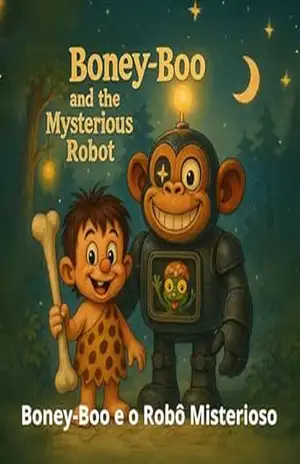 Boney–Boo e o Robô Misterioso: Uma aventura calorosa de amizade entre um garoto pré–histórico, um robô e um pequeno alienígena chamado Pipi (Boney–Boo (Edição em Português) Livro 4) – Shigeki Ito