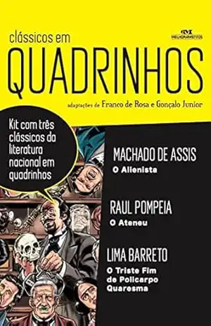 Box Clássicos em Quadrinhos: 3 volumes – Machado de Assis