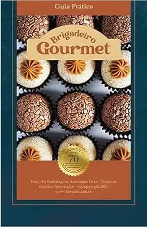 Capa do livro Brigadeiros Gourmet – Coletânea com 70 Receitas / Guia Prático - Jordane Santos