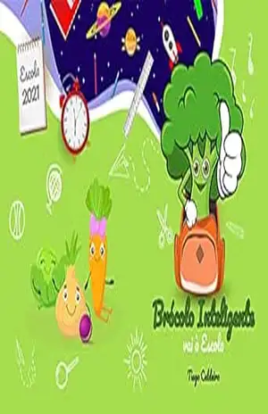 Capa do livro Brócolo Inteligente vai à escola (Smart Broccoli Adventures) - Tiago Caldeira